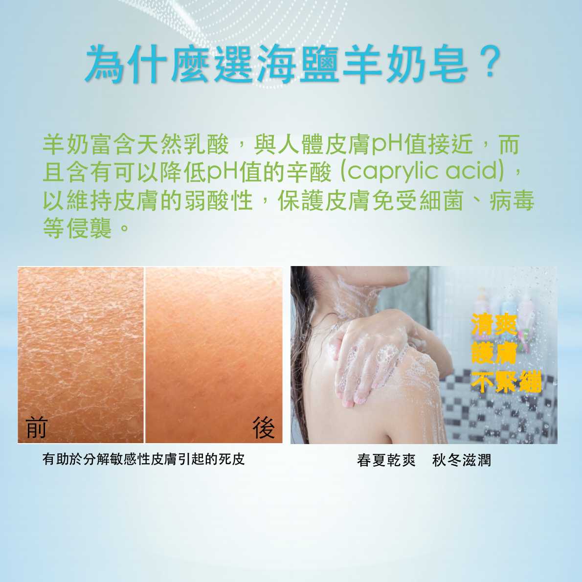 卡倫 - 卡倫海鹽羊奶溫和保濕肥皂 100g #濕疹 #敏感肌膚 #保濕強化舒緩皮膚敏感 #皮膚痕癢泛紅乾燥